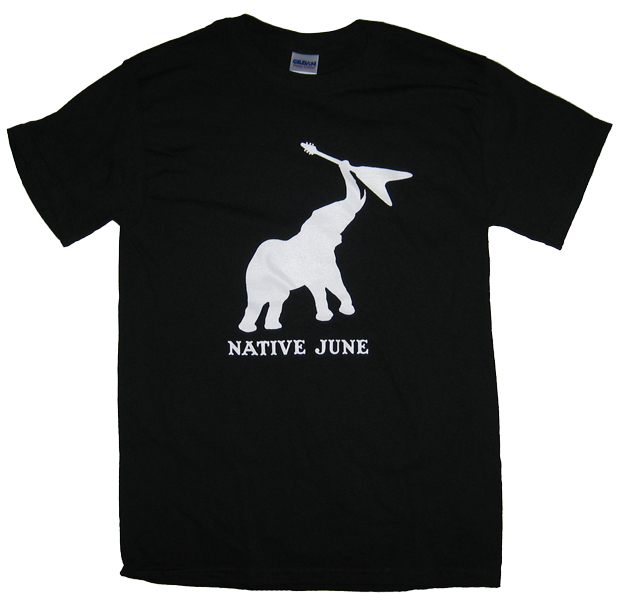 Native June Guy's Black T Shirt!